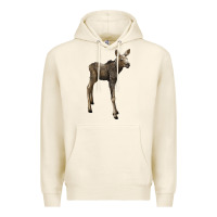 Tofu moose fawn deer Premium Hoodie - LillyAllenDesigns