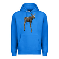 True Royal moose fawn deer Premium Hoodie - LillyAllenDesigns