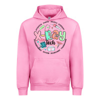 Fuchsia Pink x ray tech Urban Hoodie - MaliasSmallBusiness