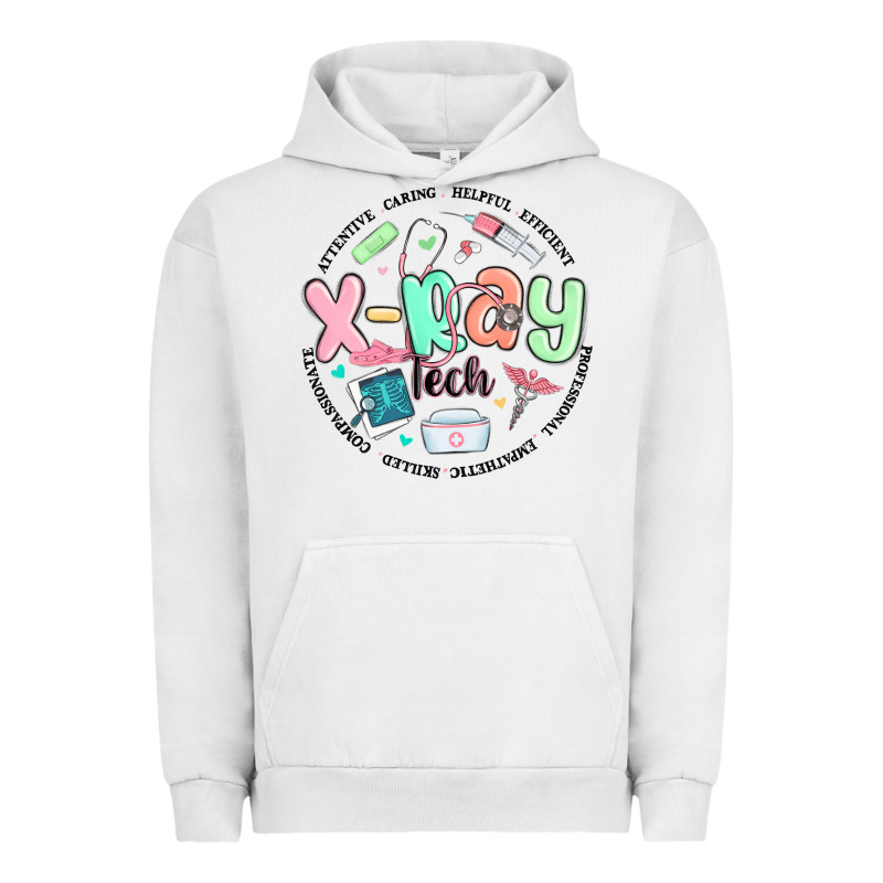 X Ray Tech Urban Hoodie by MaliasSmallBusiness | Teevron