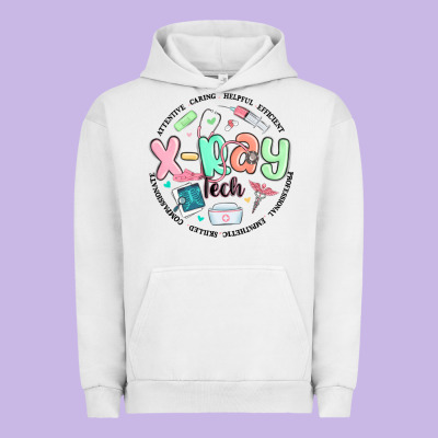 X Ray Tech Urban Hoodie Designed By Maliassmallbusiness
