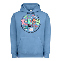 Pigment Pebble Blue x ray tech Urban Hoodie - MaliasSmallBusiness
