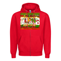 Red licensed practical nurse juneteenth Zipper Hoodie - Zillion Design Studio