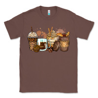 Chestnut leopard coffee cups Classic Tee - Zillion Design Studio