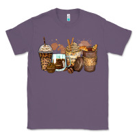 Lavender leopard coffee cups Classic Tee - Zillion Design Studio