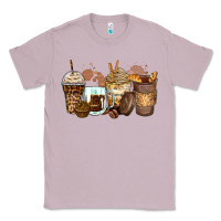 Lilac leopard coffee cups Classic Tee - Zillion Design Studio
