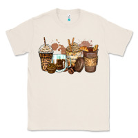 Natural leopard coffee cups Classic Tee - Zillion Design Studio