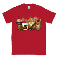 Red leopard coffee cups Classic Tee - Zillion Design Studio
