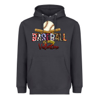 Smoke baseball is my valentine Heavyweight Hoodie - RacoonDesign