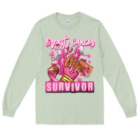 Matcha Breast Cancer survivor afro girl sneakers Long Sleeve Tee - RanaPortraitStore