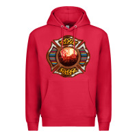 Cardinal Western Firefighter Symbol Premium Hoodie - RanaPortraitStore