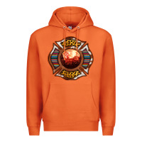 Carrot Western Firefighter Symbol Premium Hoodie - RanaPortraitStore