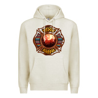 Oatmeal Heather Western Firefighter Symbol Premium Hoodie - RanaPortraitStore