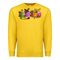 Lemon halloween blessed Premium Sweatshirt - AdoDesignShop