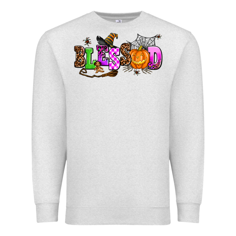 Halloween Blessed Premium Sweatshirt by AdoDesignShop | Teevron