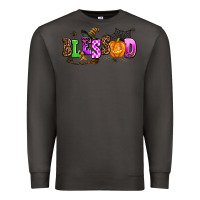 Smoke halloween blessed Premium Sweatshirt - AdoDesignShop