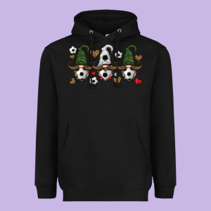Soccer Gnome Heavyweight Hoodie Designed By Hra Design Shop