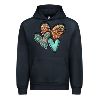 Navy western love hearts Urban Hoodie - MaliasSmallBusiness