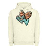 Pigment Pistachio western love hearts Urban Hoodie - MaliasSmallBusiness