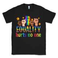 Black equality hurts no one with fists Classic Tee - texasbilliewilder