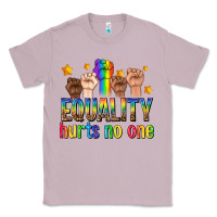 Lilac equality hurts no one with fists Classic Tee - texasbilliewilder