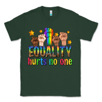 Sports Green equality hurts no one with fists Classic Tee - texasbilliewilder