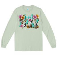 Matcha just pray Long Sleeve Tee - texasbilliewilder