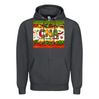 Smoke CMA Certified Medical Assistant Zipper Hoodie - Zillion Design Studio