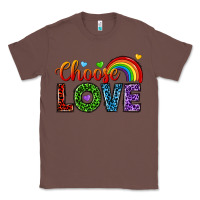 Chestnut choose love Classic Tee - texasbilliewilder