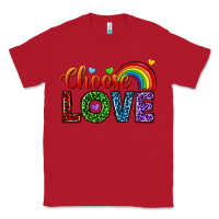 Red choose love Classic Tee - texasbilliewilder