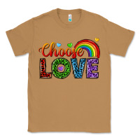 Toasted Coconut choose love Classic Tee - texasbilliewilder
