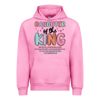 Fuchsia Pink daughter of the king Urban Hoodie - MaliasSmallBusiness