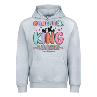 Heather Grey daughter of the king Urban Hoodie - MaliasSmallBusiness