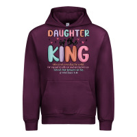 Mauve Wine daughter of the king Urban Hoodie - MaliasSmallBusiness