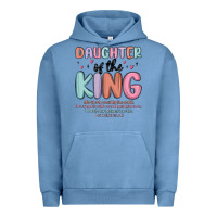 Pigment Pebble Blue daughter of the king Urban Hoodie - MaliasSmallBusiness