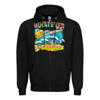 Black whatever float your boat Zipper Hoodie - texasbilliewilder