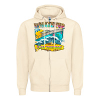 Sandshell whatever float your boat Zipper Hoodie - texasbilliewilder