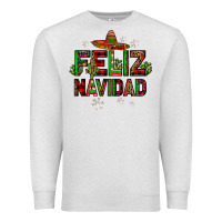 Oatmeal Heather feliz navidad Premium Sweatshirt - JahusDesignShop