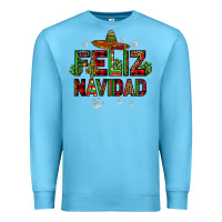 Ocean Blue feliz navidad Premium Sweatshirt - JahusDesignShop