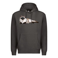 Smoke siamese Premium Hoodie - LillyAllenDesigns