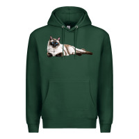 Sports Green siamese Premium Hoodie - LillyAllenDesigns