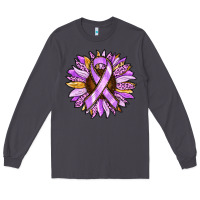Cancer Awareness Sunflower Long Sleeve Tee | Teevron