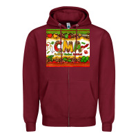 Burgundy certified medical assistant juneteenth Zipper Hoodie - Zillion Design Studio