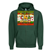 Sports Green certified medical assistant juneteenth Zipper Hoodie - Zillion Design Studio