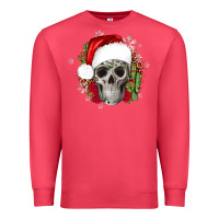 Cardinal skull Christmas cactus Premium Sweatshirt - JahusDesignShop