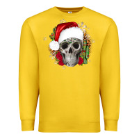 Lemon skull Christmas cactus Premium Sweatshirt - JahusDesignShop