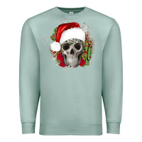 Seafoam skull Christmas cactus Premium Sweatshirt - JahusDesignShop