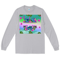 Moon Dust custom name stitch Long Sleeve Tee - AdoDesignShop
