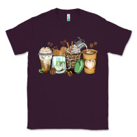 Plum latte coffee cups Classic Tee - Zillion Design Studio