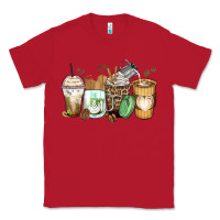 Red latte coffee cups Classic Tee - Zillion Design Studio
